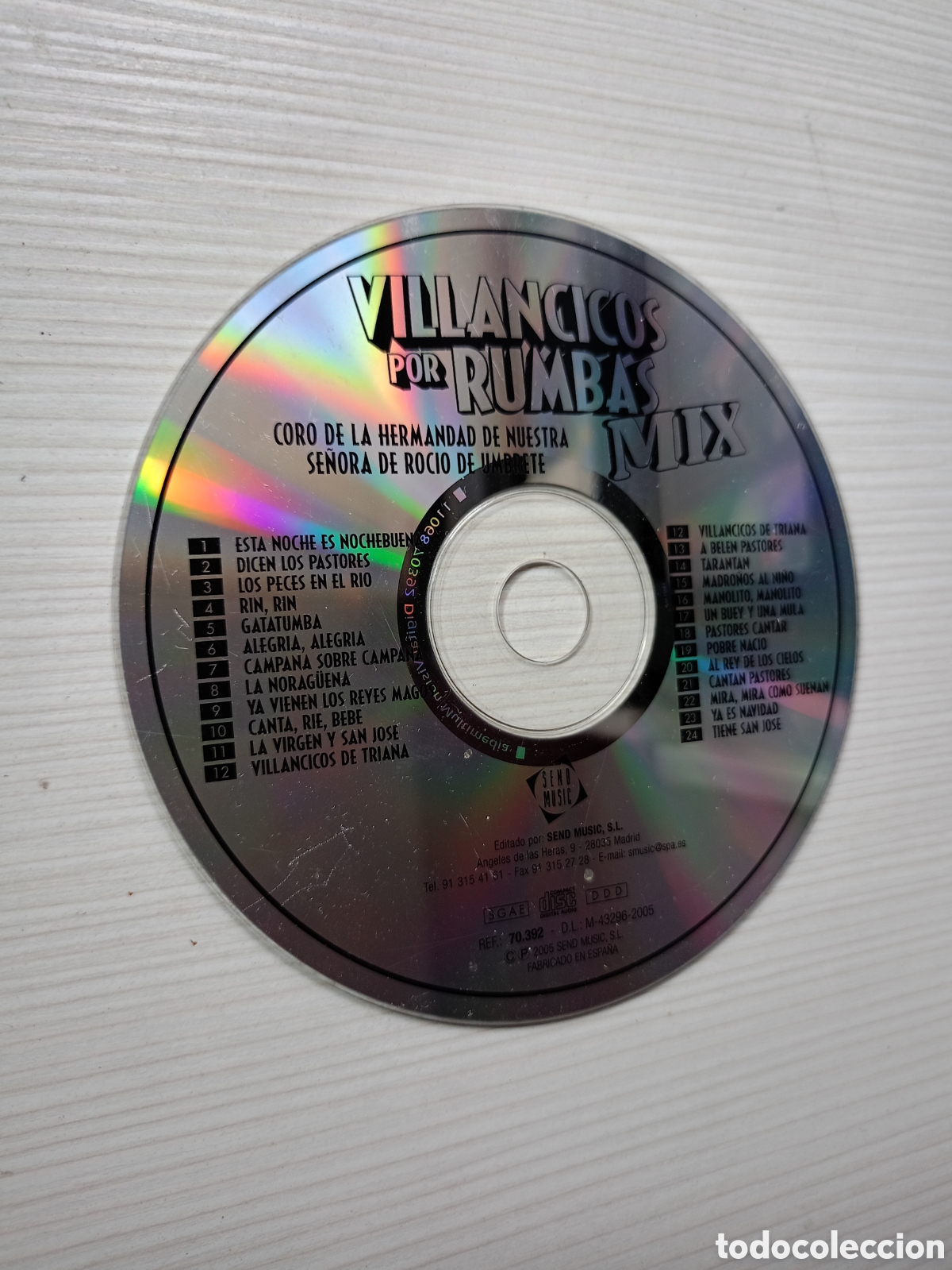 CDs de m&uacute;sica: Villancicos por rumbas mix solo cd