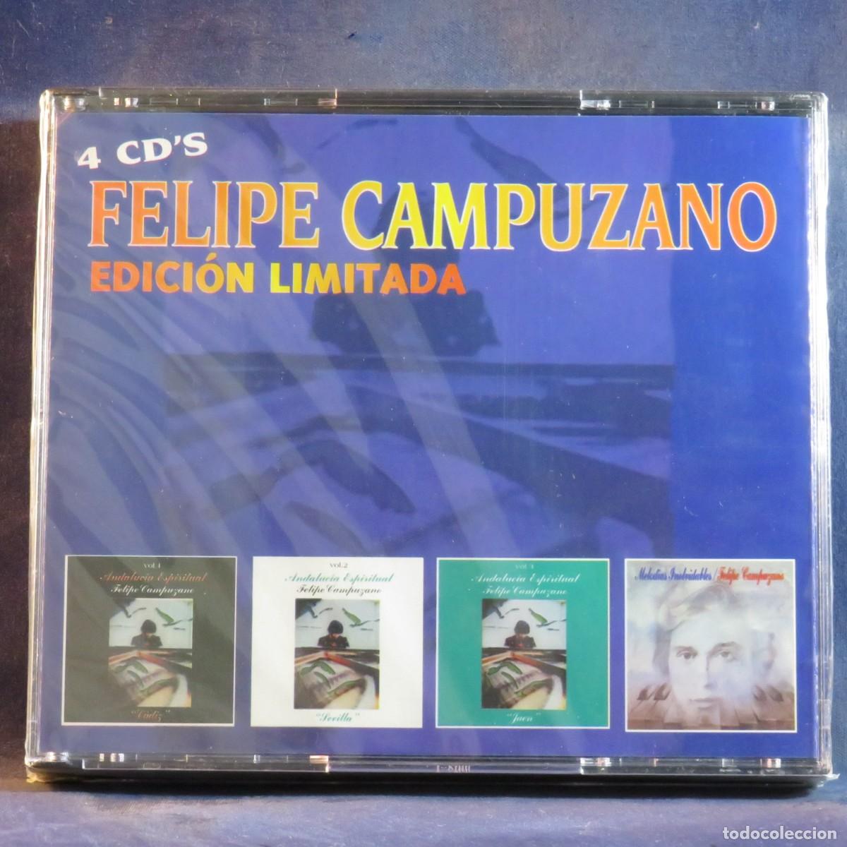 CDs de m&uacute;sica: FELIPE CAMPUZANO &ndash; PACK EDICI&Oacute;N LIMITADA - 4 CD