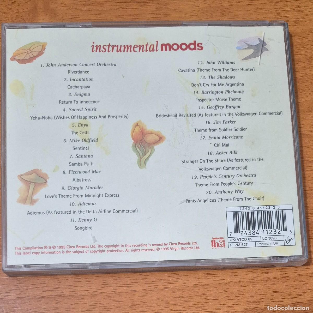 CDs de m&uacute;sica: INSTRUMENTAL MOODS ( CD ) - Foto 2