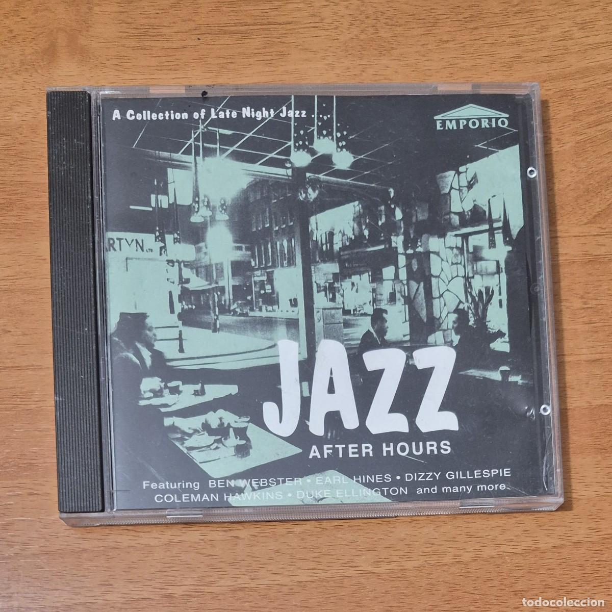 CDs de m&uacute;sica: JAZZ: AFTER HOURS (A COLLECTION OF LATE NIGHT JAZZ) - CD