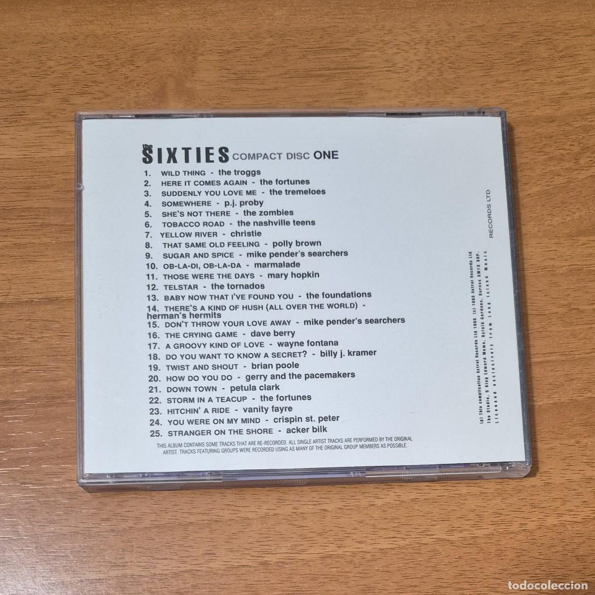 CDs de m&uacute;sica: THE SIXTIES: 25 CLASSIC HITS (VOLUME 2) - CD - Foto 2