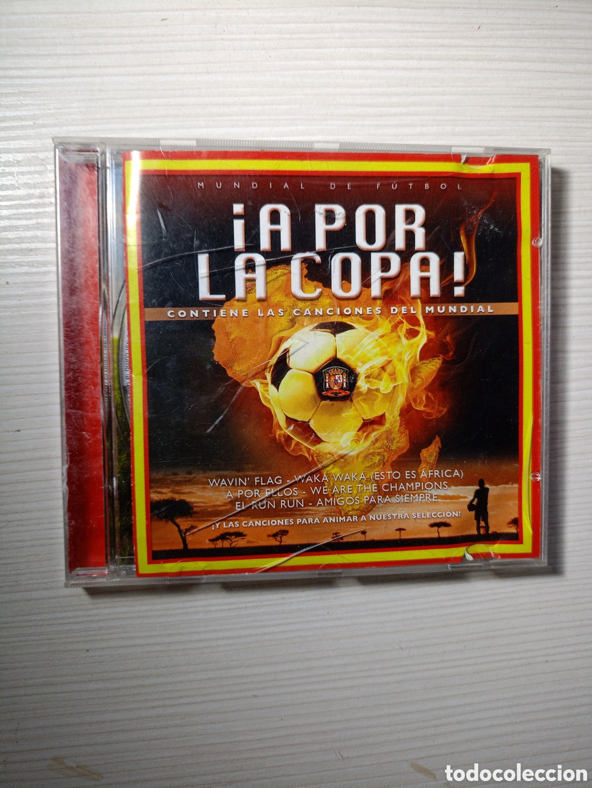 Musik-CDs: A por la Copa, Canciones del Mundial 2010, Shakira (WaKa), Gelu, The Harmony Group, CD, BSO