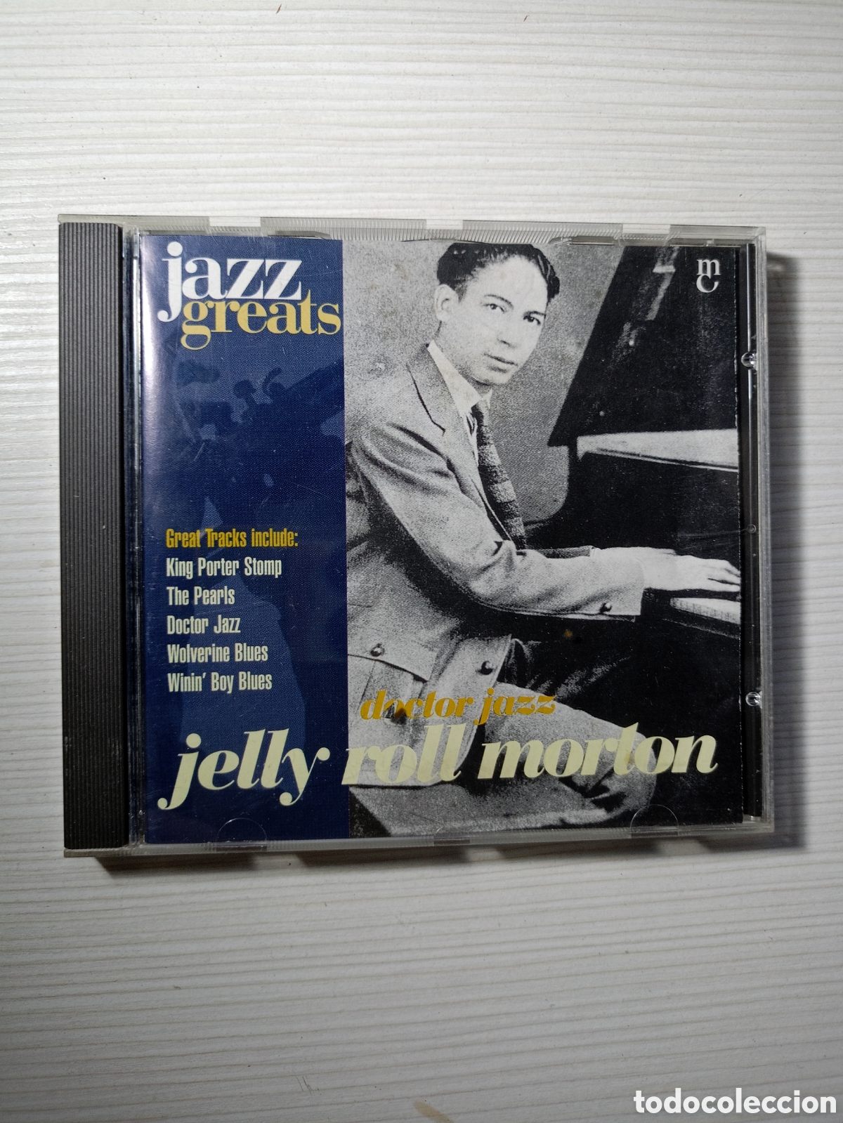 CDs de m&uacute;sica: Jelly Roll Morton Cd Jazz greats