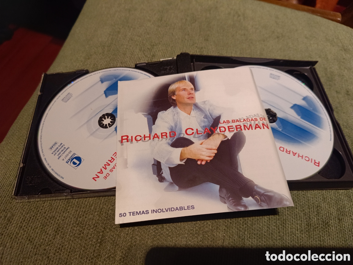 CDs de m&uacute;sica: Richard Clayderman Baladas (3CD) - Foto 4