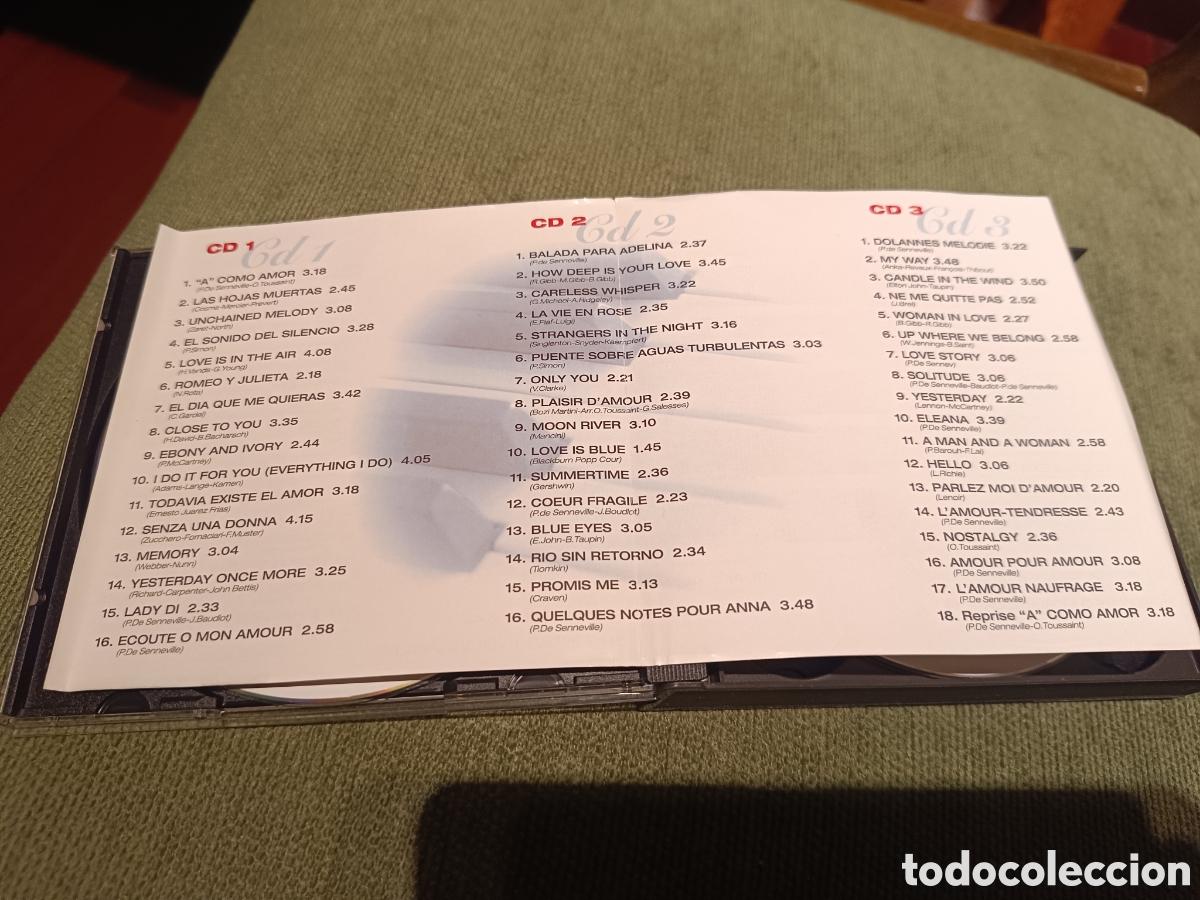 CDs de m&uacute;sica: Richard Clayderman Baladas (3CD) - Foto 5