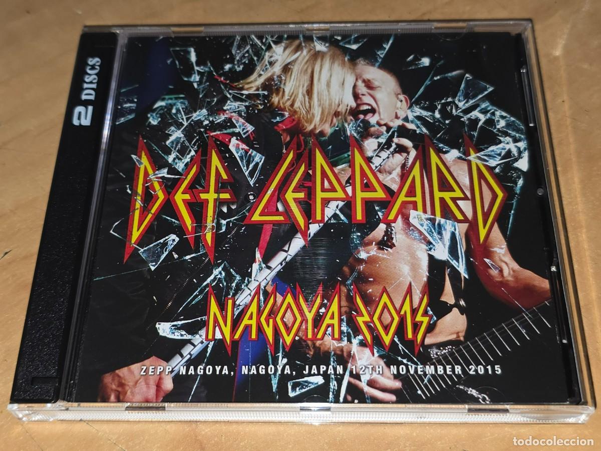 CDs de m&uacute;sica: DEF LEPPARD 2 CD Nagoya,Japan 2015 ZODIAC Rec.*NUEVO * Kiss-Guns'n'Roses-Iron Maiden-Motley Crue