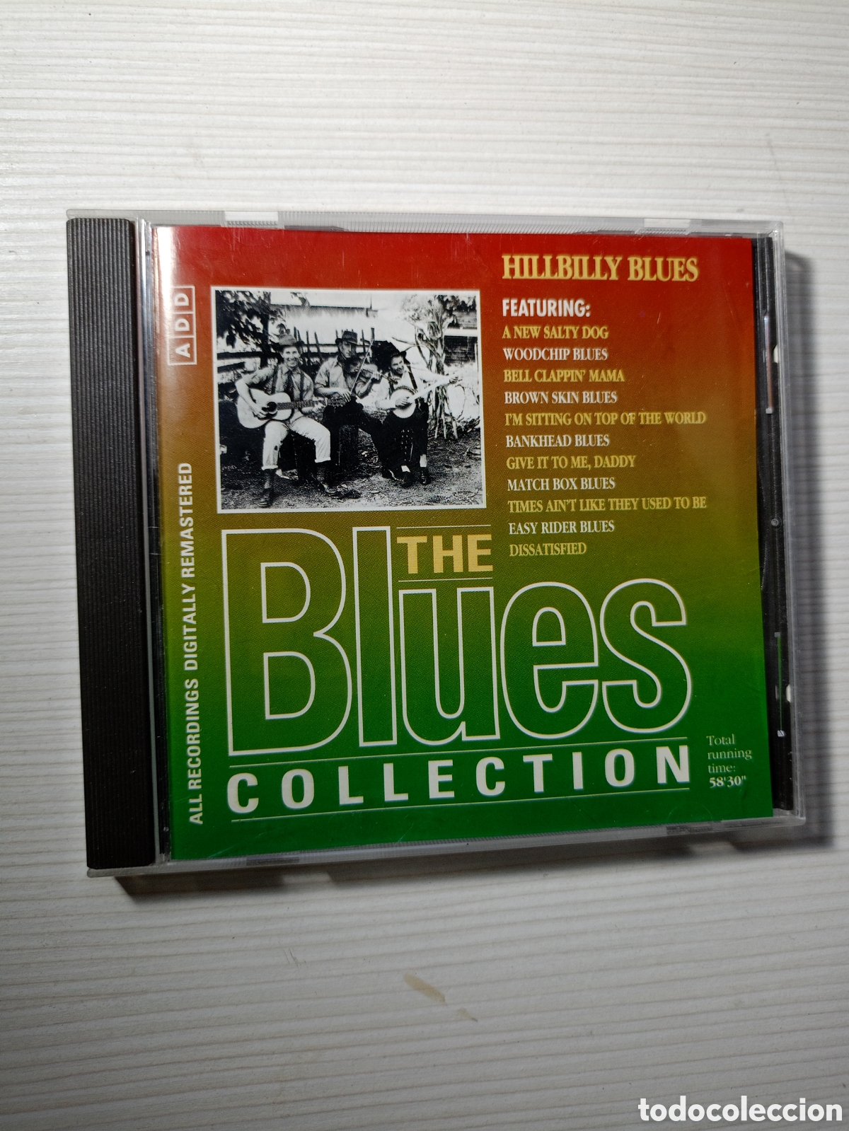 CDs de m&uacute;sica: CD &rdquo;The Blues Collection&rdquo; Orbis Magazine, volumen 70 &rdquo;Hillbilly Blues&rdquo;.