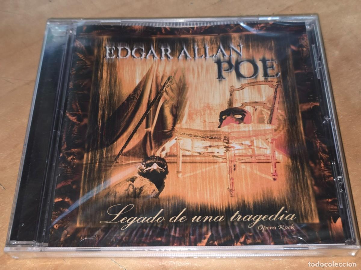 CDs de m&uacute;sica: LEGADO DE UNA TRAGEDIA CD Edgar alan Poe *PRECINTADO* Mago de oz-Saurom-Avalanch-Leo-Saratoga