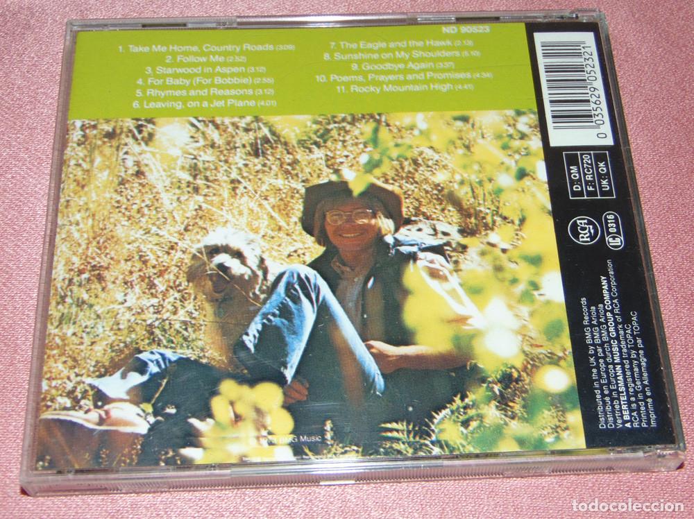 CDs de m&uacute;sica: JOHN DENVER &lrm;&ndash; John Denvers Greatest Hits - Foto 2