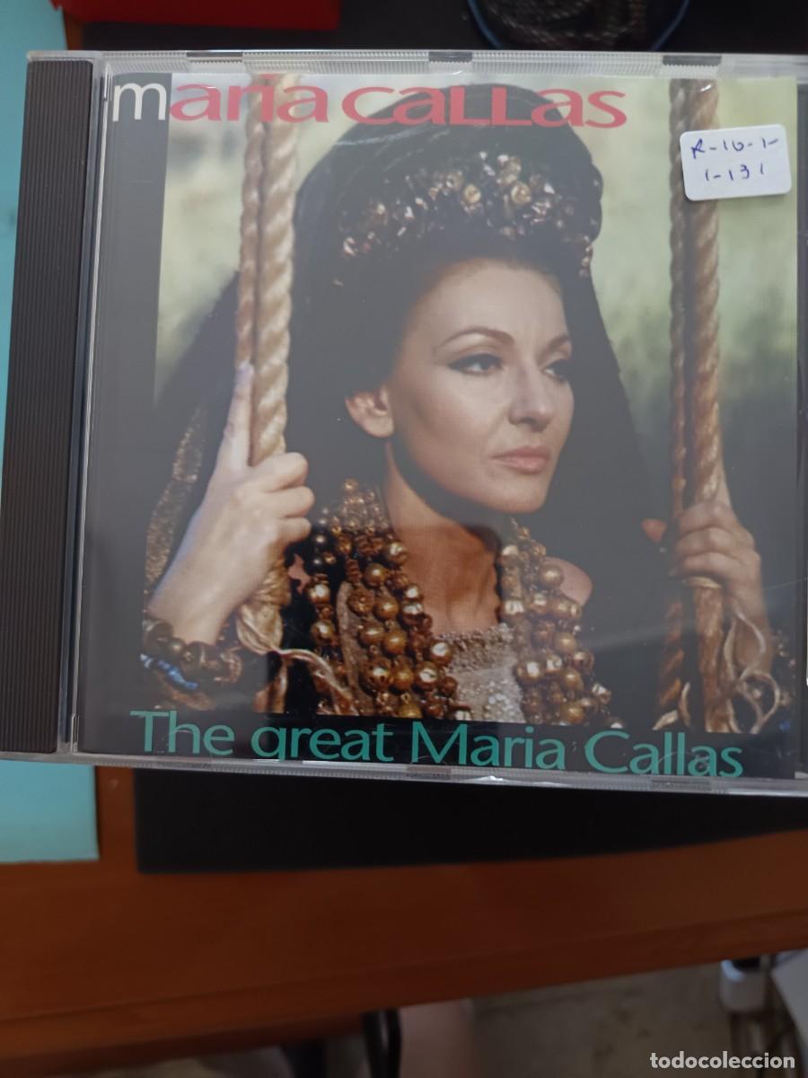 CDs de m&uacute;sica: THE GREAT MARIA CALLAS