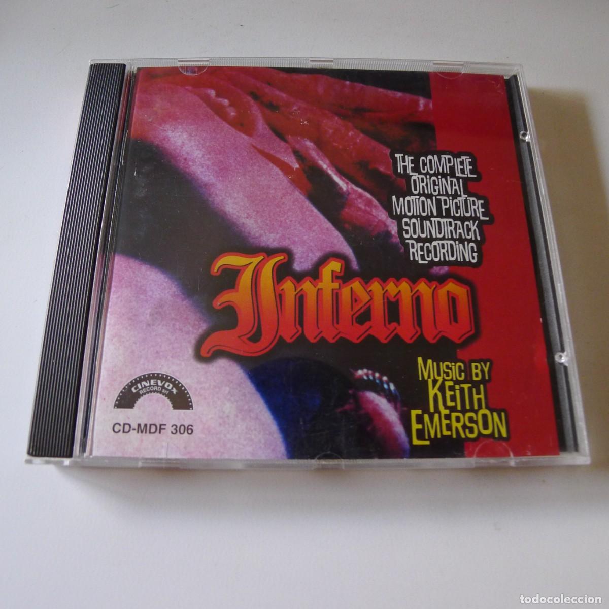 CDs de m&uacute;sica: Keith Emerson &ndash; Inferno (The Complete Original Motion Picture Soundtrack Recording) CD BSO