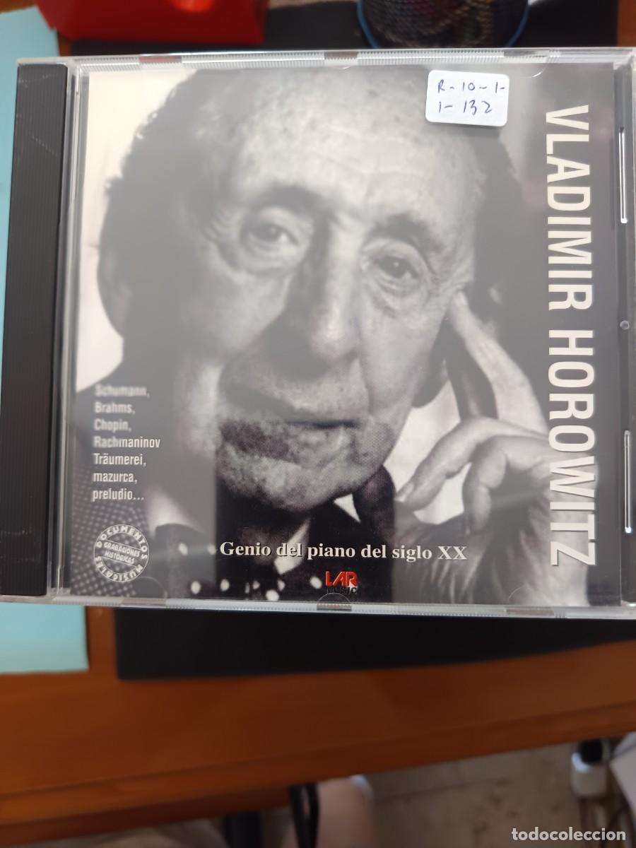 CDs de m&uacute;sica: VLADIMIR HOROWITZ. GENIO DEL PIANO DEL SIGLO XX: SCHUMAN, BRAHMS, CHOPIN, RACHMANINOV. AUDIOCL&Aacute;SICA