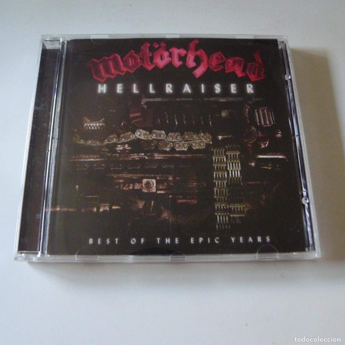 CDs de m&uacute;sica: Mot&ouml;rhead &ndash; Hellraiser - Best Of The Epic Years CD edicion UK