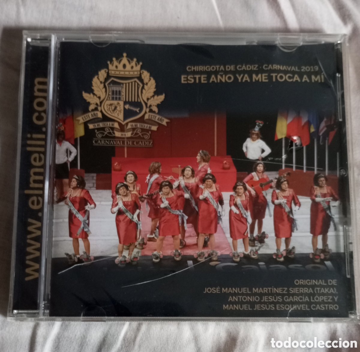 CDs de m&uacute;sica: Carnaval de C&aacute;diz CD chirigota este a&ntilde;o ya me toca a m&iacute; 2019 nuevo con precinto