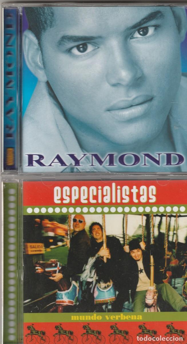 CDs de m&uacute;sica: 2 CDS -RAYMOND + ESPECIALISAS MUNDO VERGENA AL PRECIO DE 1 ANTES LOS DOS 6 &euro; AHORA 3 &euro; LOS DOS