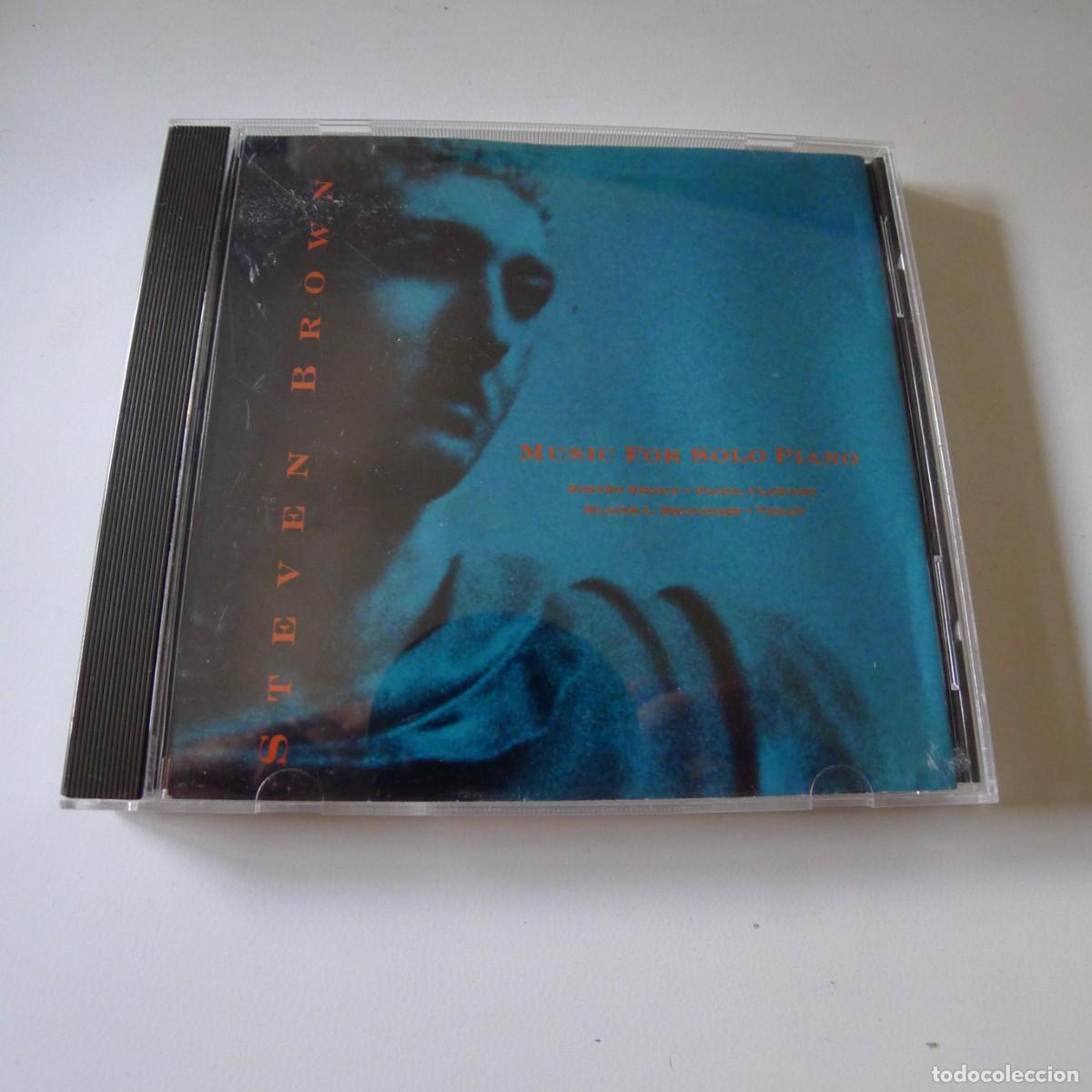 CDs de m&uacute;sica: Steven Brown &ndash; Music For Solo Piano CD