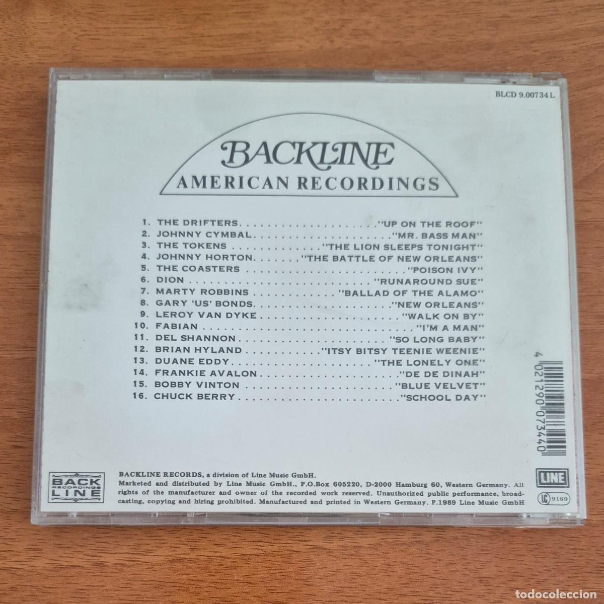 CDs de m&uacute;sica: BACKLINE: AMERICAN RECORDINGS (VOLUME 4) - CD - Foto 2