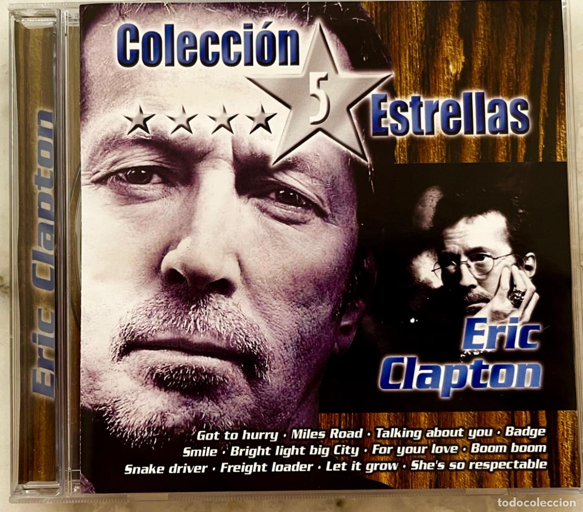 CDs de m&uacute;sica: ERIC CLAPTON. ( CREAM ). COLECCION 5 ESTRELLAS. CON TEMAS INEDITOS. CD NO OFICIAL ESPA&Ntilde;A