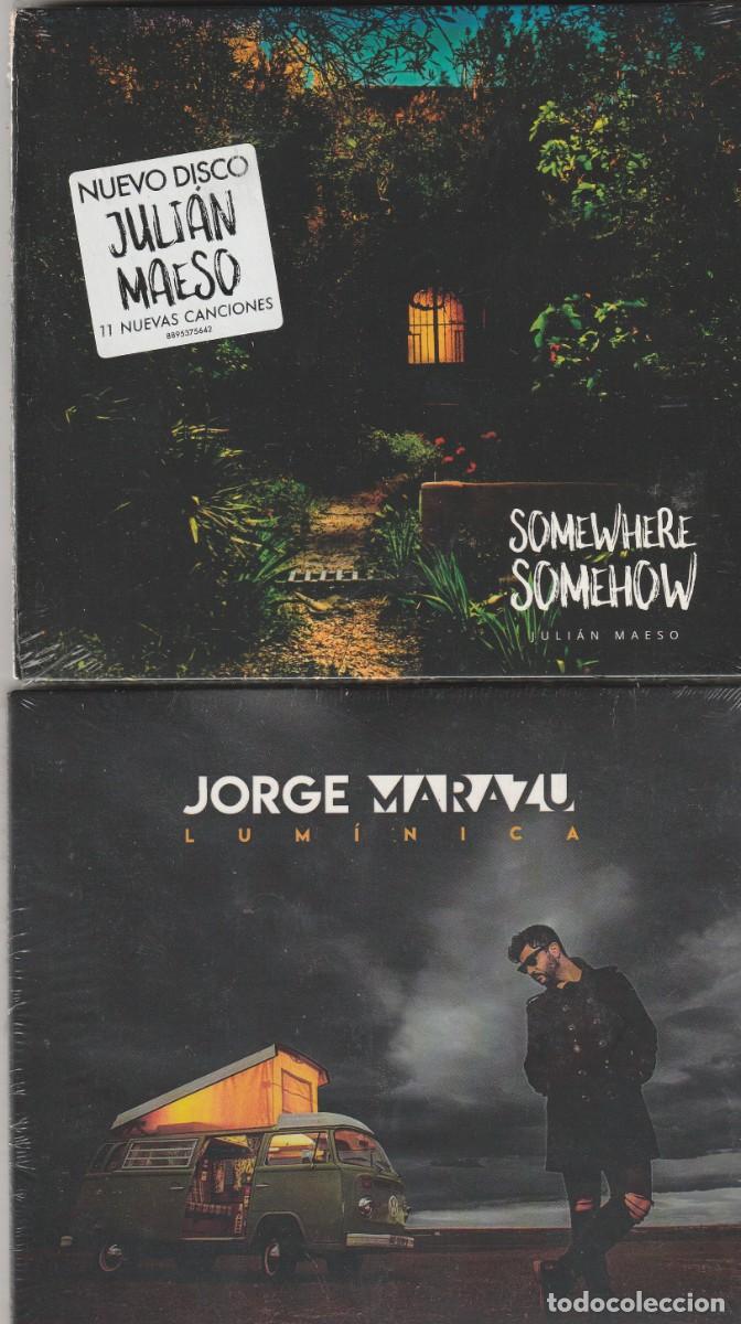 CDs de m&uacute;sica: 2 CDS DIGIPACK-JULIAN MAESO + JORGE MARAZU LUMINICA -(((( NUEVOS & PRECINTADOS )))