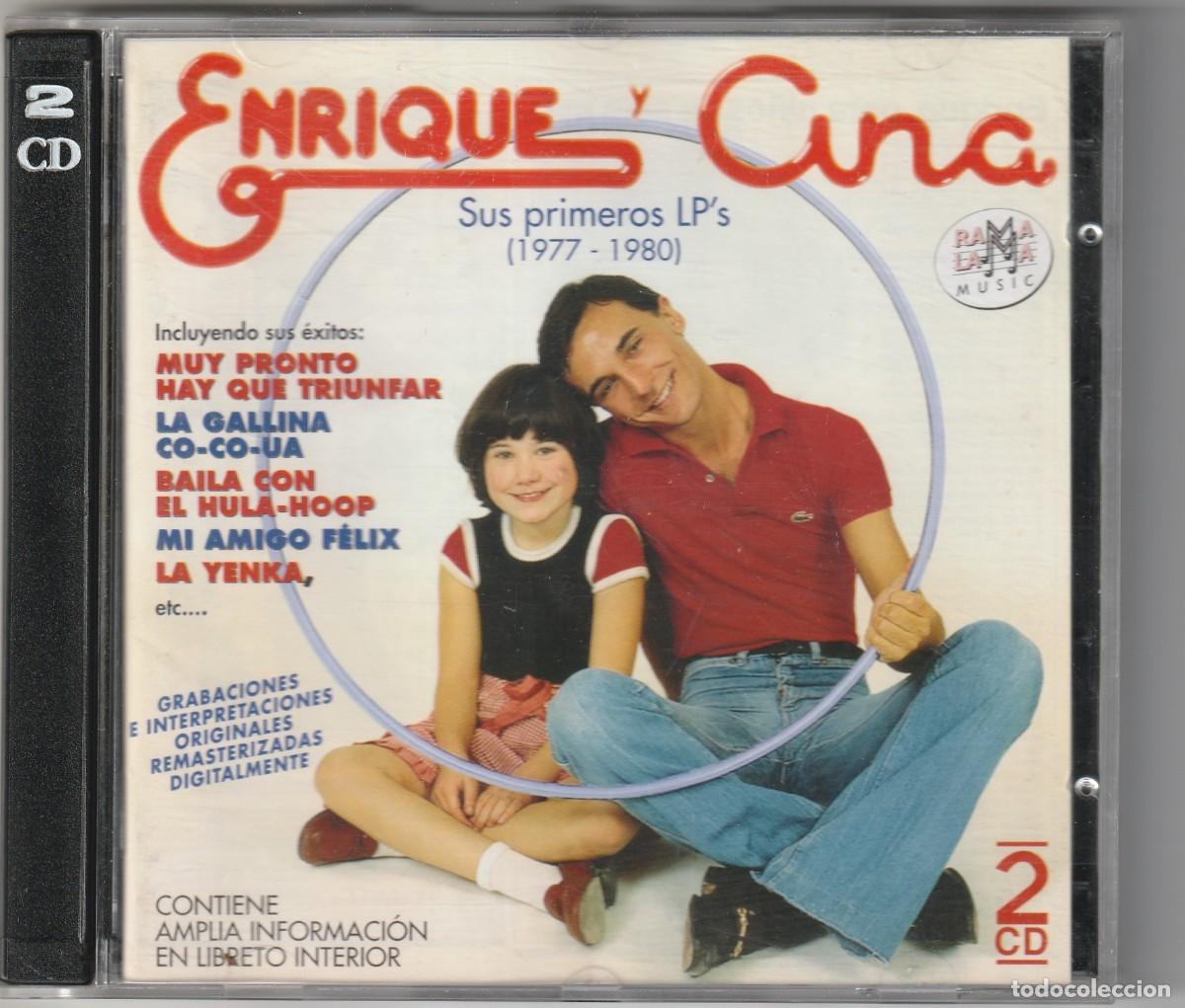 CDs de m&uacute;sica: ENRIQUE Y ANA - SUS PRIMEROS LP'S 1977/1980 (2 X CD RAMA LAMA 2002)