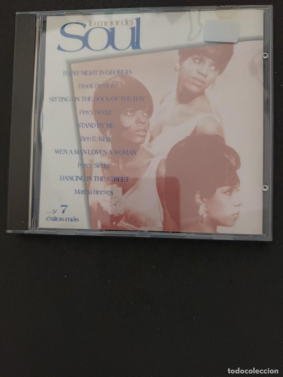 CD de M&uacute;sica: LO MEJOR DEL SOUL: BROOK BENTON, PERCY SLEDGE, BEN E. KING, MARTHA REEVES Y OTROS