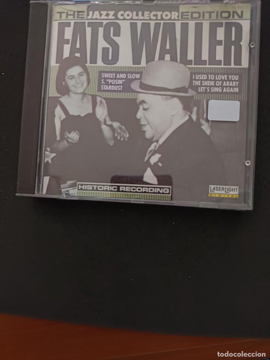 CDs de m&uacute;sica: FATS WALLER. THE JAZZ COLLECTOR EDITION. HISTORIC RECORDING