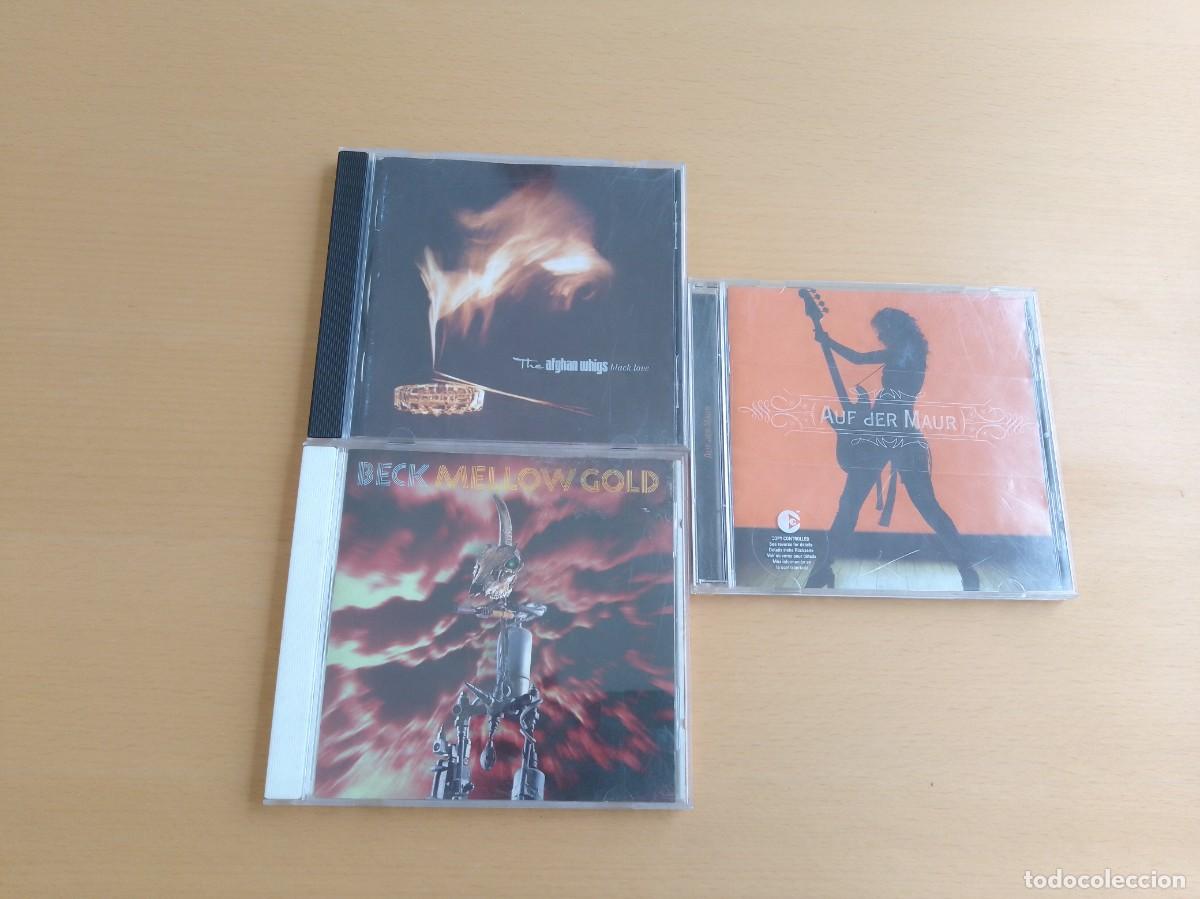 CDs de m&uacute;sica: Lote 3 cds rock alternativo ( Beck, Afghan wings, Mellisa auf der Maur)