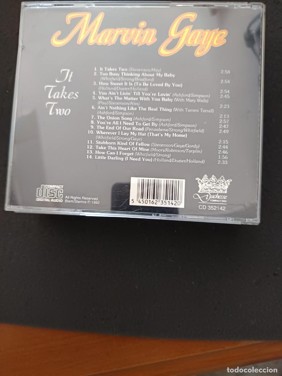 CDs de m&uacute;sica: MARVIN GAYE. IT TAKES TWO. - Foto 2