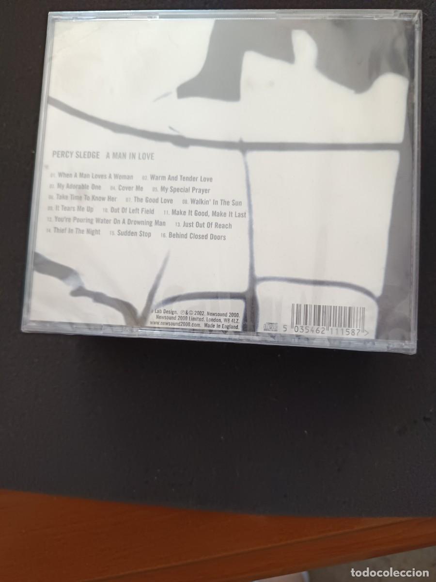 CDs de m&uacute;sica: PERCY SLEDGE. A MAN IN LOVE. - Foto 2