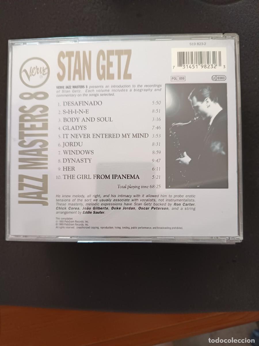 CDs de m&uacute;sica: STAN GETZ. JAZZ MASTERS 8 VERVE - Foto 2