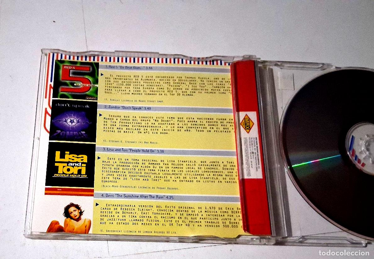 CDs de m&uacute;sica: CD &rdquo;PROMO MAX 47&rdquo; CD SINGLE 4 TRACKS LOS MAS DANCE - Foto 2