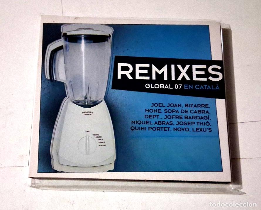 CDs de m&uacute;sica: CD &rdquo;REMIXES GLOBAL 07 EN CATALA&rdquo; CD 14 TRACKS DIGIPACK SOPA DE CABRA JOEL JOAN