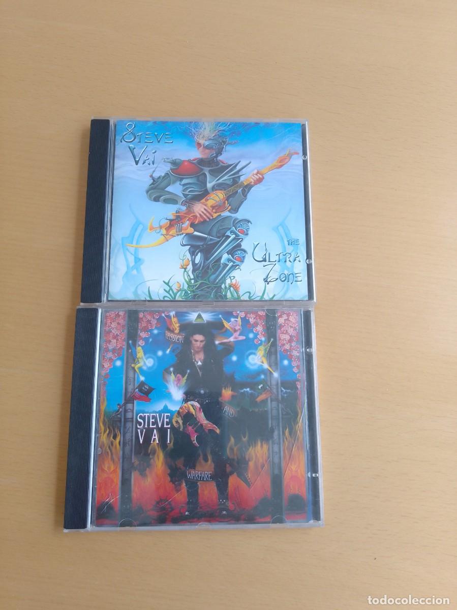 CDs de m&uacute;sica: Steve Vai pack 2 cds