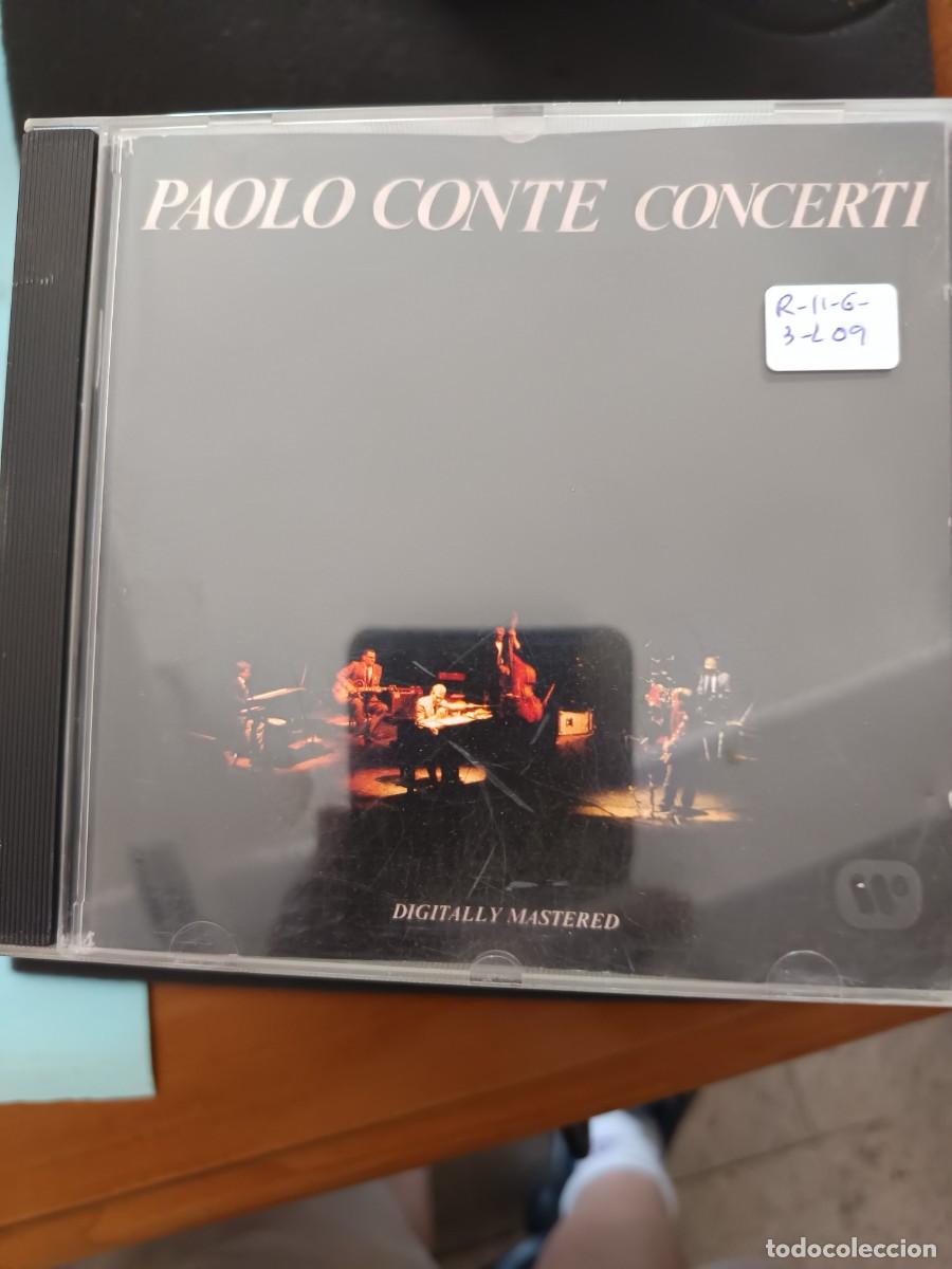 CDs de m&uacute;sica: PAOLO CONTE. CONCERTI