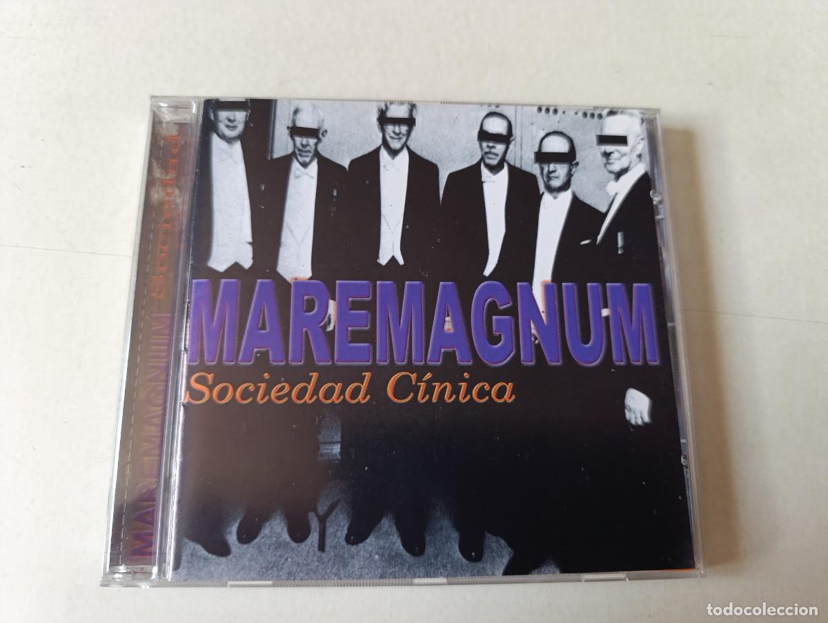 CDs de m&uacute;sica: MAREMAGNUM 'Sociedad C&iacute;nica' CD &Aacute;lbum 2000 banda hard rock y heavy metal de Ciudad Real
