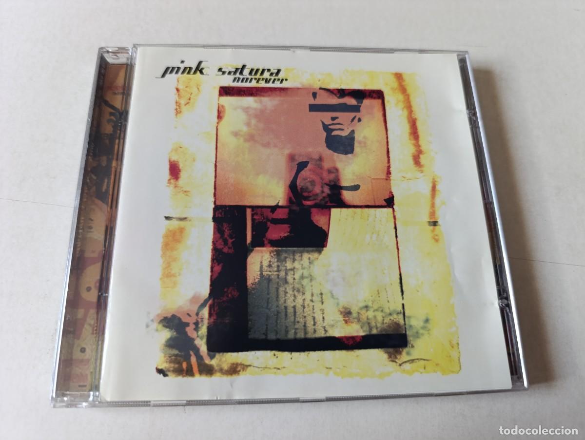 CDs de m&uacute;sica: PINK SATURA 'Norever' CD &Aacute;lbum 2003 banda de Ciudad Real rollo manta ray