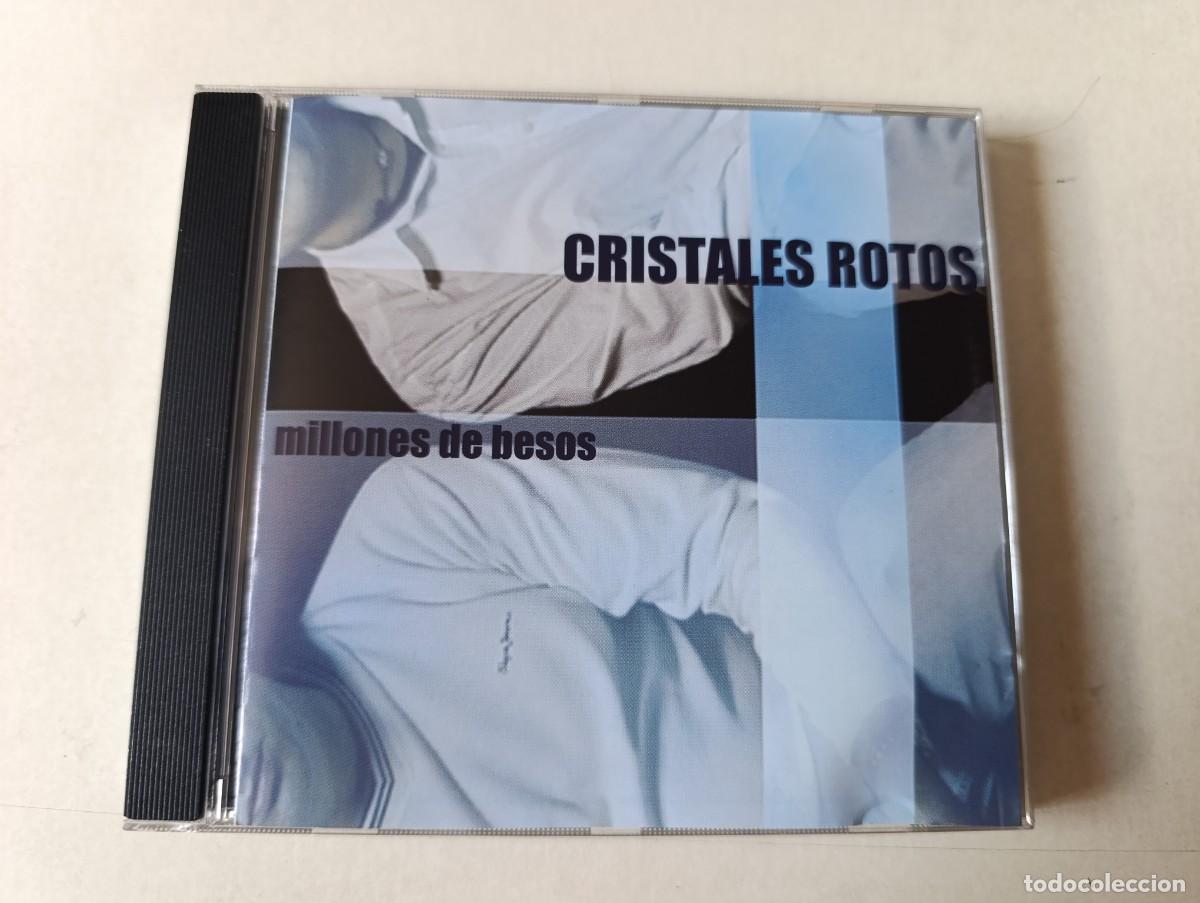 CDs de m&uacute;sica: CRISTALES ROTOS 'Millones de Besos' CD &Aacute;lbum 2003 rock Toledo Javier L&oacute;pez Jose Carlos M. Maroto