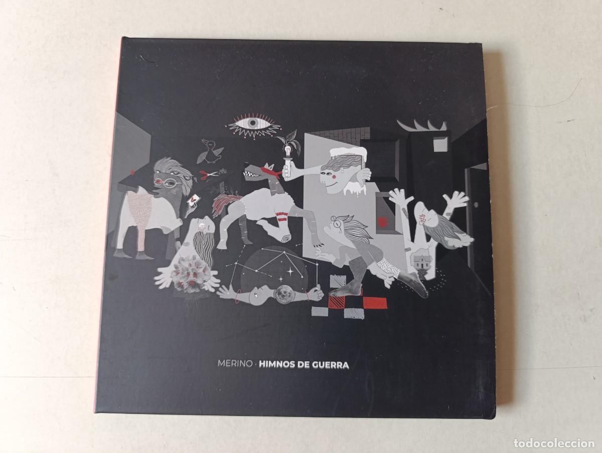 CDs de m&uacute;sica: MERINO 'Himnos de Guerra' CD &Aacute;lbum 2023 con colaboraciones de Mikel Izal e Iv&aacute;n Ferreiro (firmado)