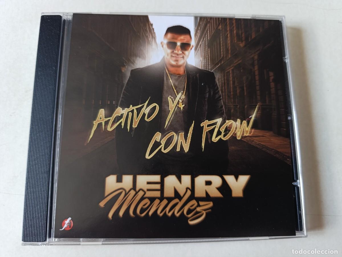 CDs de m&uacute;sica: HENRY M&Eacute;NDEZ 'Activo Y Con Flow' CD &Aacute;lbum 2018 Ella quiere El Tiempo se va Cosa de Dos Me gustas