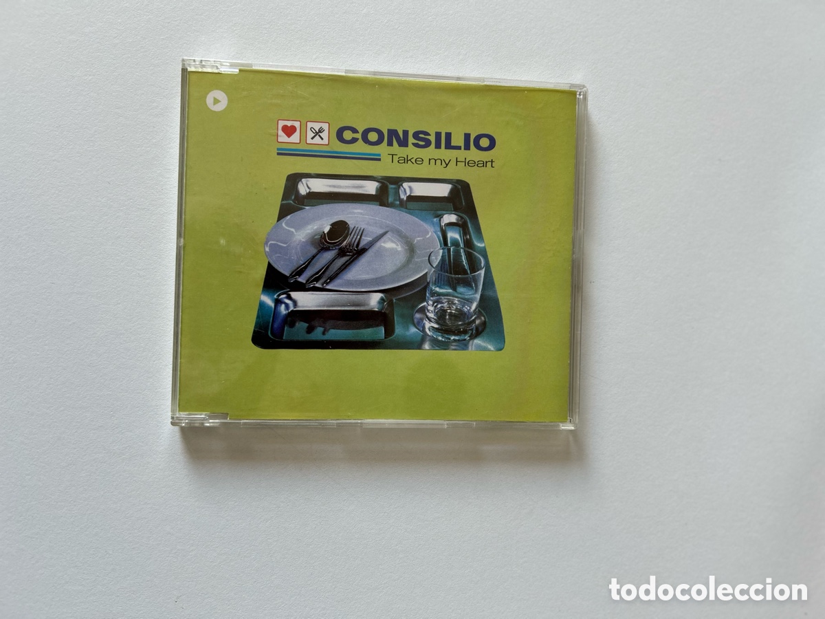 CDs de m&uacute;sica: CD Single Consilo - Take My Heart