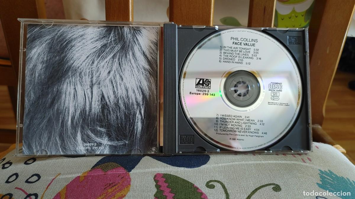 CDs de m&uacute;sica: PHIL COLLINS-CD FACE VALUE - Foto 2