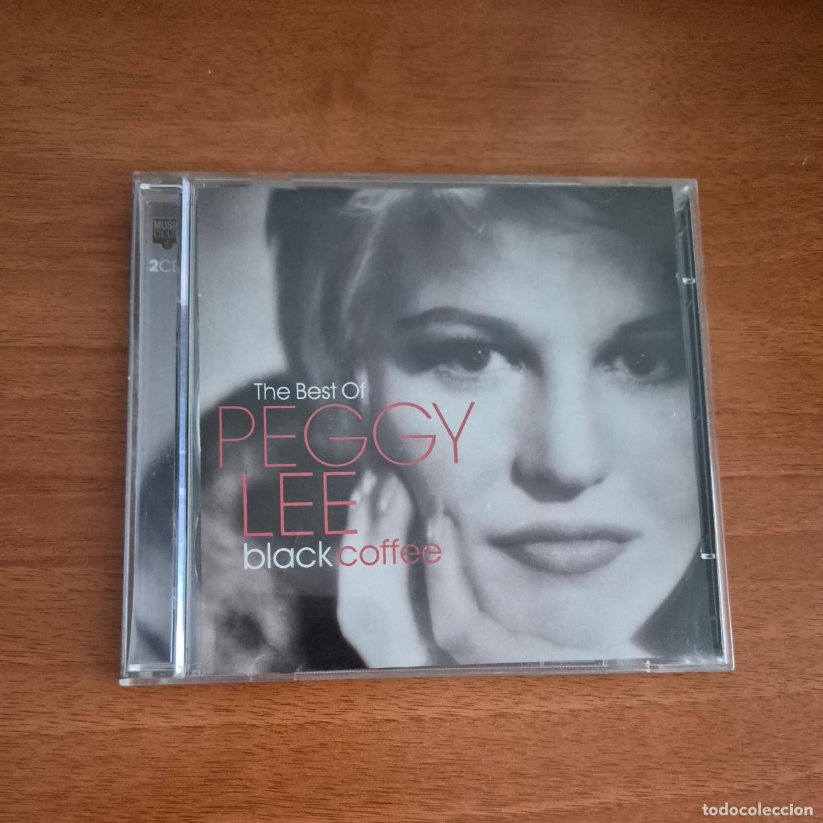 CDs de m&uacute;sica: THE BEST OF PEGGY LEE: BLACK COFFEE (2 CD, DOBLE)