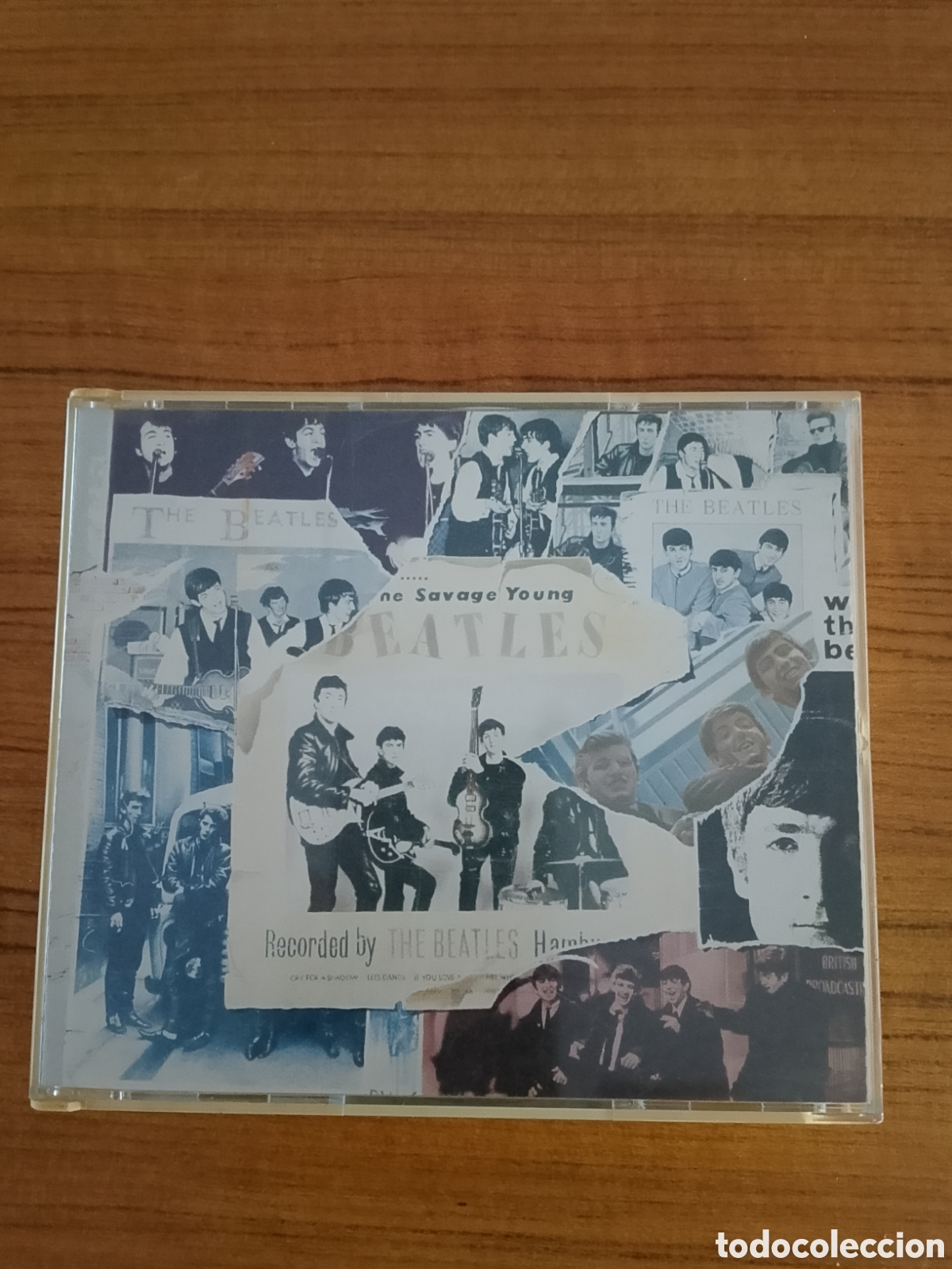 CDs de m&uacute;sica: CD DE LOS BEATLES Y LIBRO DE EPOCA DE HUNTER DAVIS DE LOS BEATLES - Foto 2