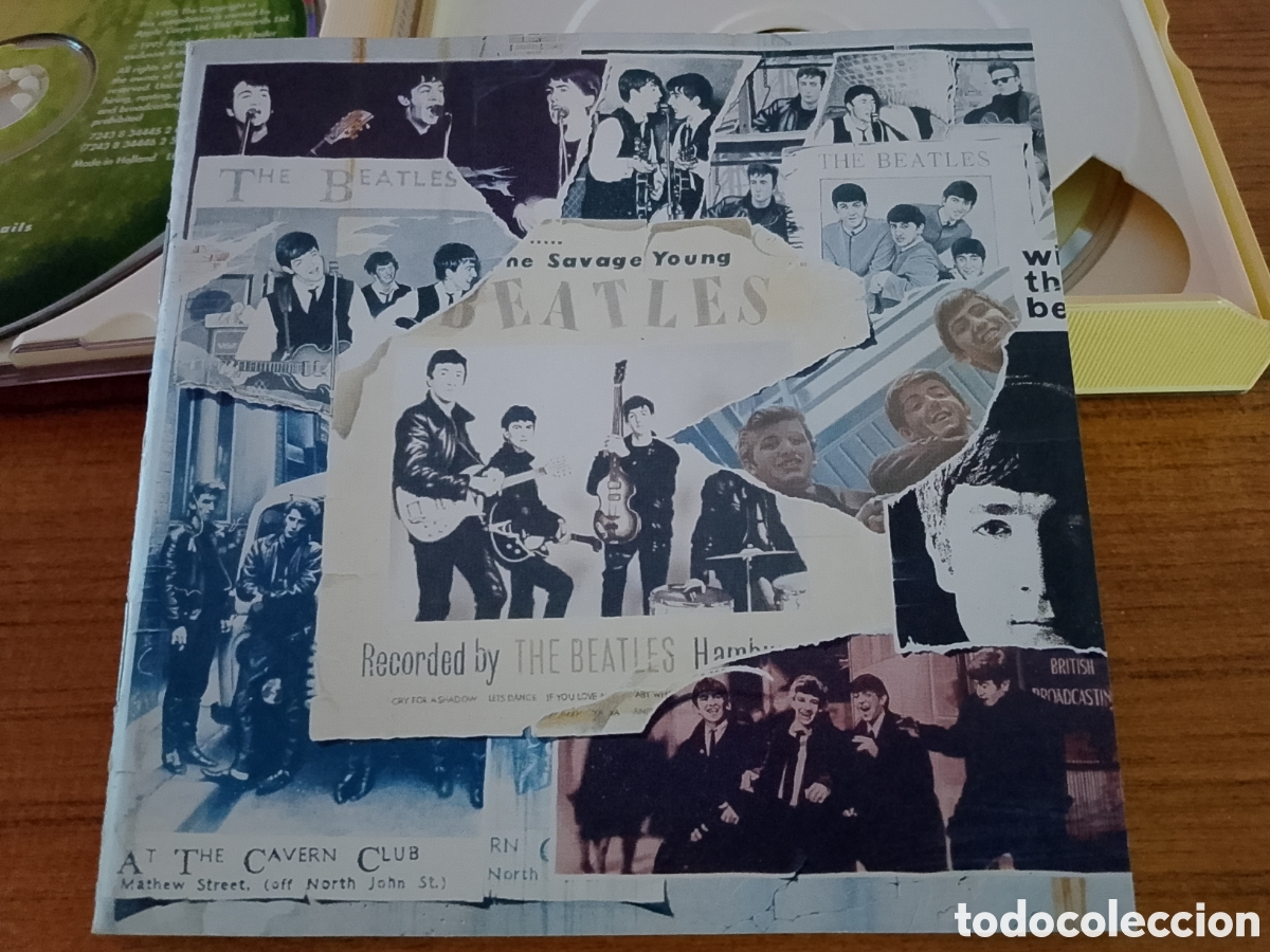 CDs de m&uacute;sica: CD DE LOS BEATLES Y LIBRO DE EPOCA DE HUNTER DAVIS DE LOS BEATLES - Foto 1