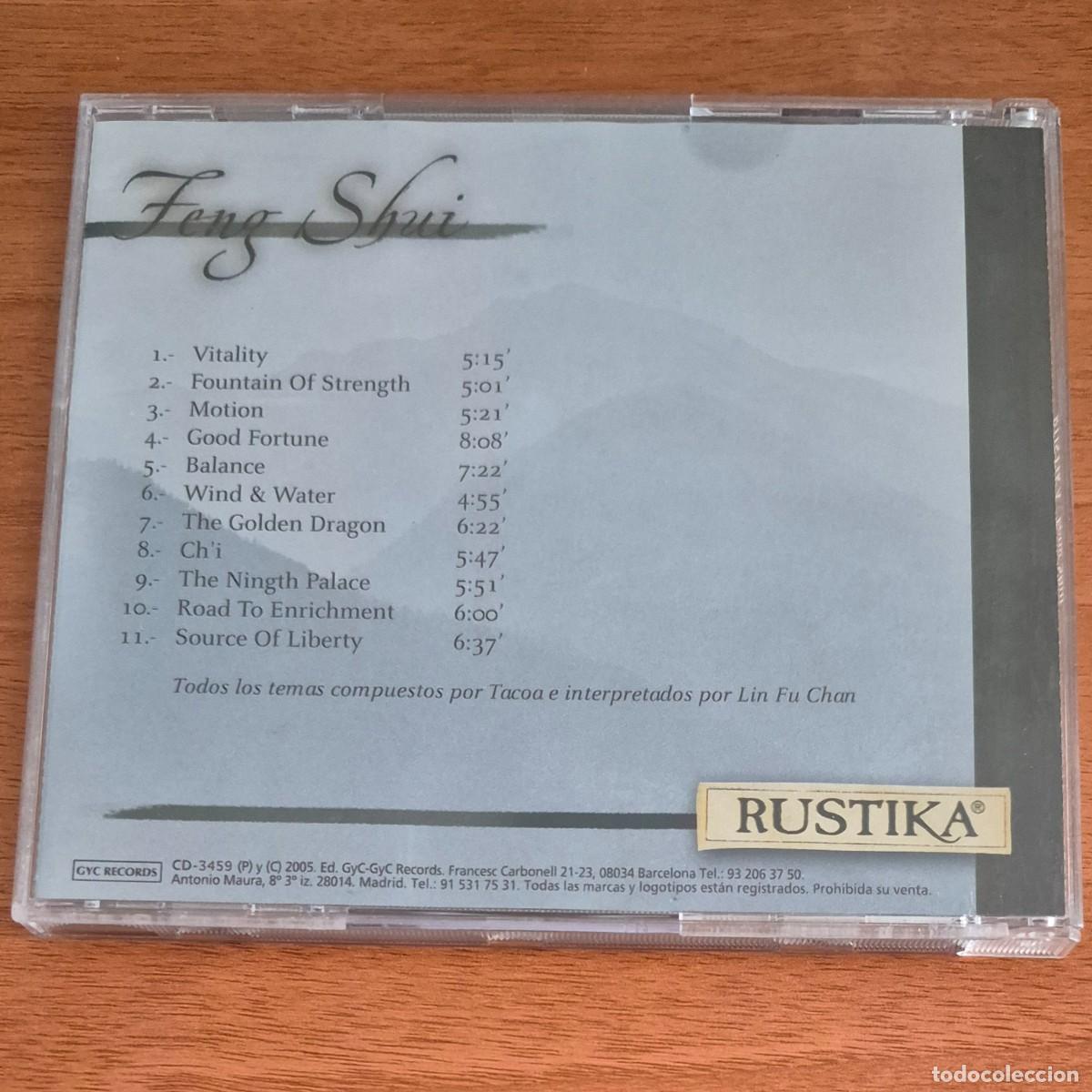 CDs de m&uacute;sica: FENG SHUI - RUSTIKA (CD) - Foto 2