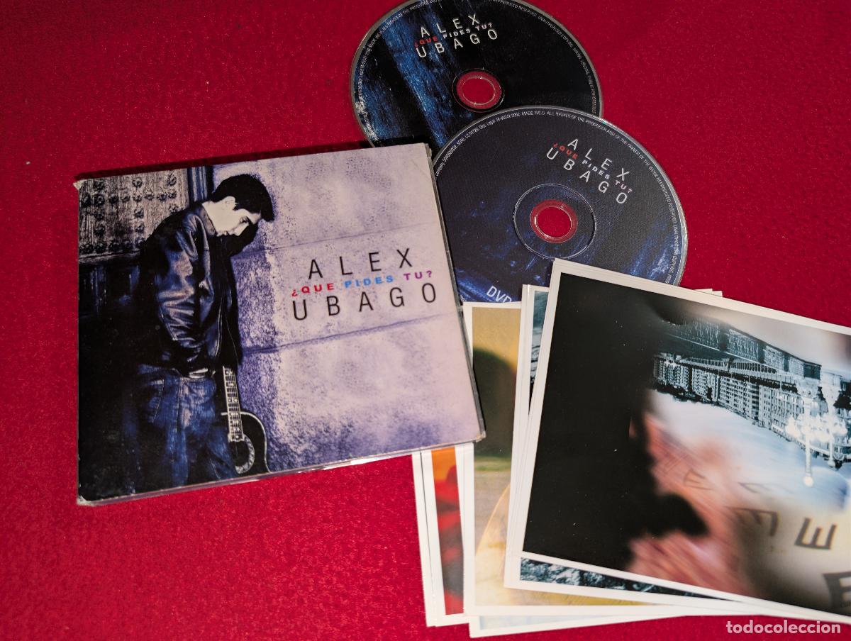 CDs de m&uacute;sica: ALEX UBAGO &iquest;Que pides tu? CD+DVD 2002 DRO COMPLETO