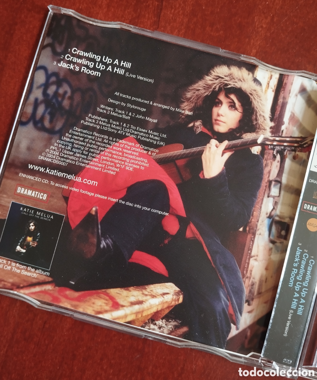 CDs de m&uacute;sica: Katie Melua - Crawling Up a hill - ccd single - Foto 3