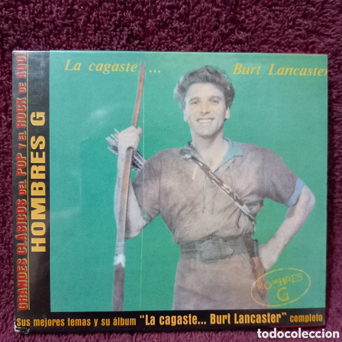 CDs de m&uacute;sica: HOMBRES-G/LA CAGASTE BURL LANCASTER/NUEVO PRECINTADO