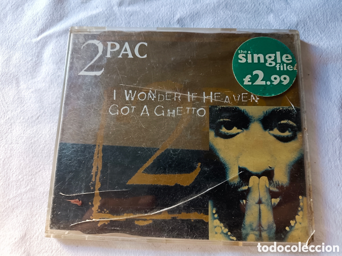 CDs de m&uacute;sica: CD 2pac I Wonder If Heaven Got a Ghetto