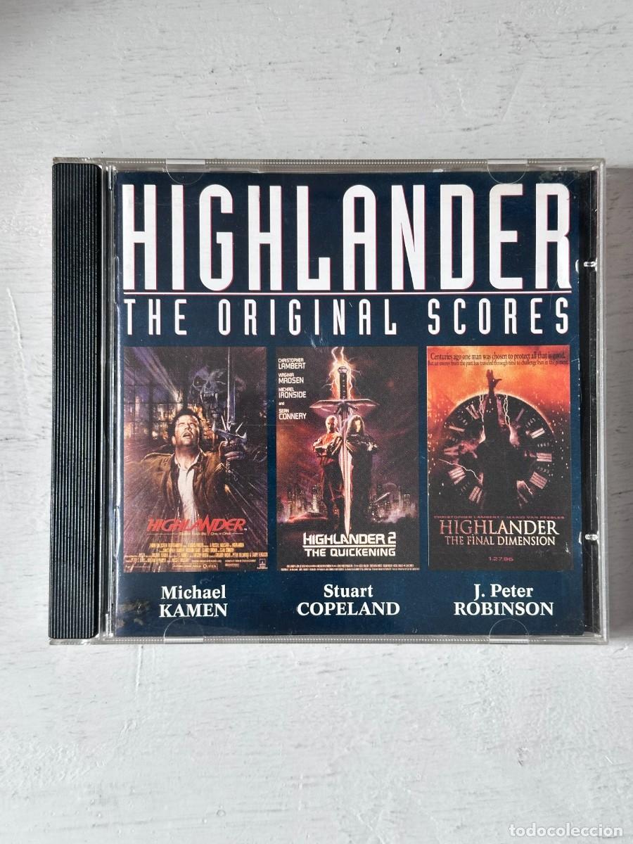 CDs de m&uacute;sica: Michael Kamen, Stewart Copeland, Peter Robinson - Highlander - The Original Scores (CD)